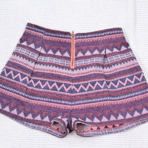 Umgee Tribal Aztec Shorts